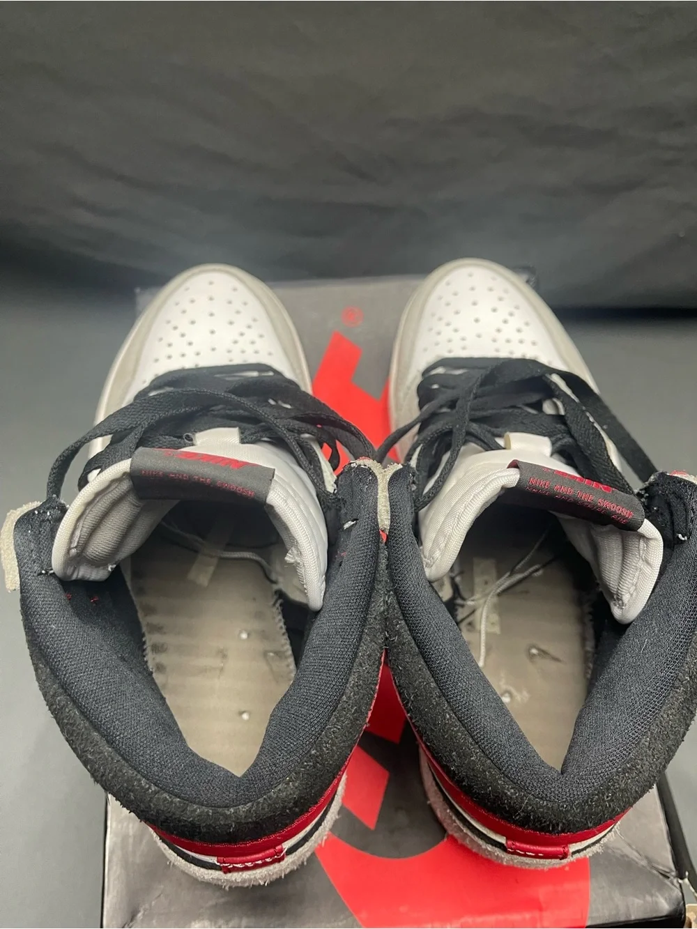Men’s Jordan 1 Retro High OG Smoke Gray - Size 8.5M